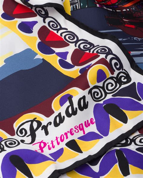 prada men scarf|Prada silk scarves.